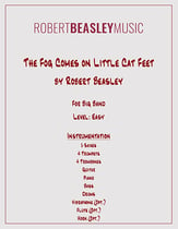 The Fog Comes on Little Cat Feet Jazz Ensemble sheet music cover